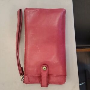 Dusty pink wallet / phone case